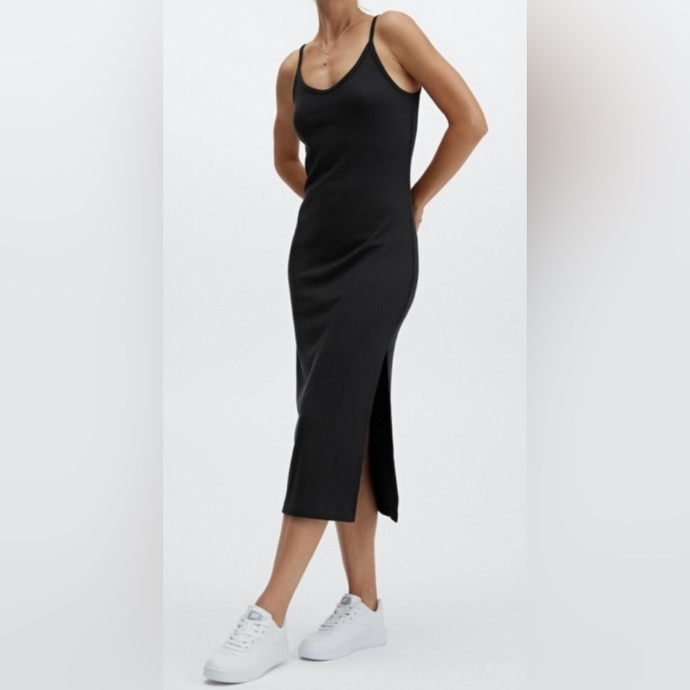 Fabletics Aubrey Ribbed Midi Dress